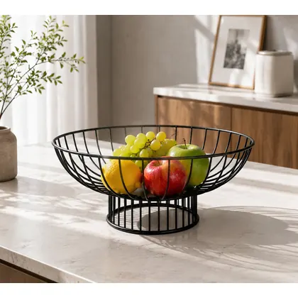 Wire fruit basket manufactured by Sunrise
