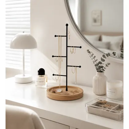 Metal jewelry display rack manufactured by Sunrise
